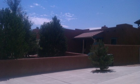 Santa Fe style home in Pueblo Colorado Santa Fe style home in Pueblo Colorado